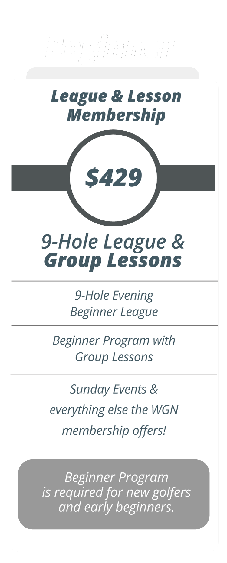 Ladies Beginner Group Golf Lessons
